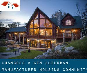 Chambres à Gem Suburban Manufactured Housing Community