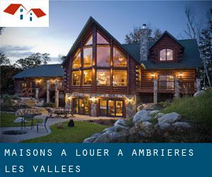 Maisons à louer à Ambrières-les-Vallées