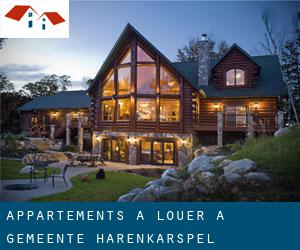 Appartements à louer à Gemeente Harenkarspel