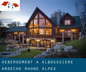 hébergement à Alboussière (Ardèche, Rhône-Alpes)
